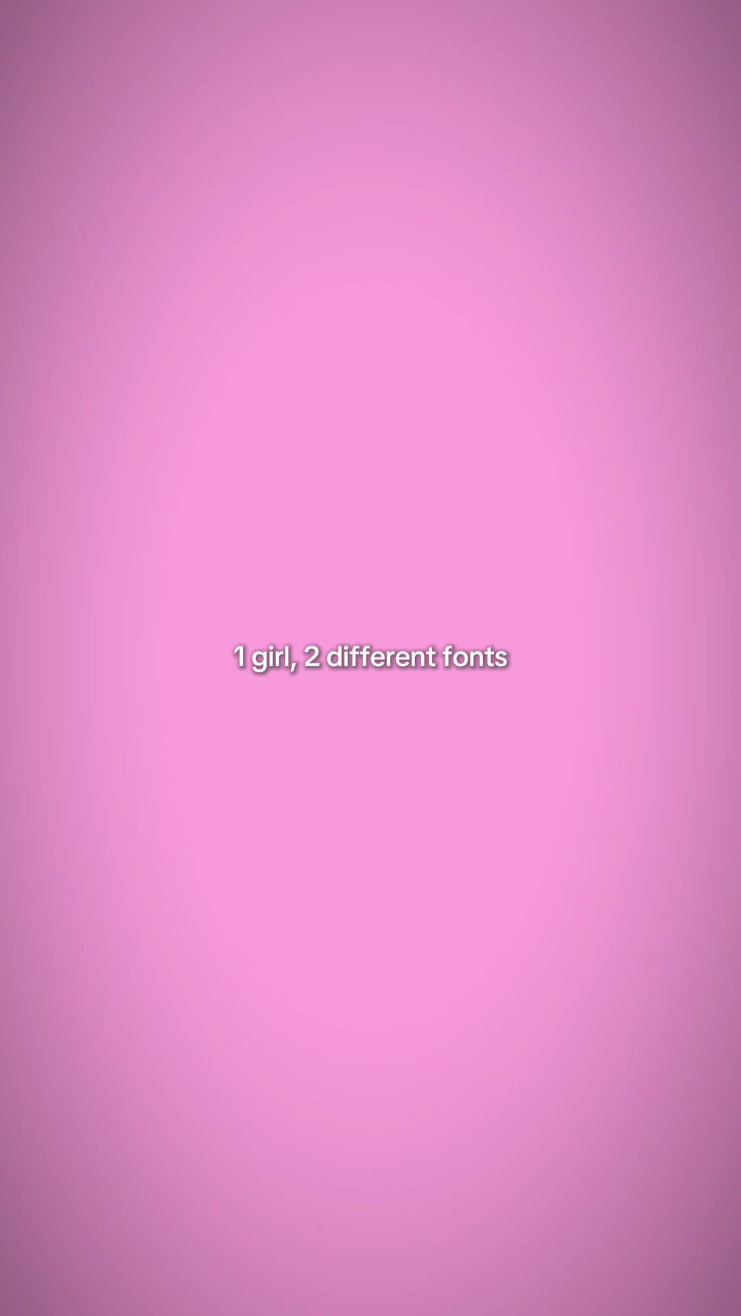 iki farklı yazı tipi