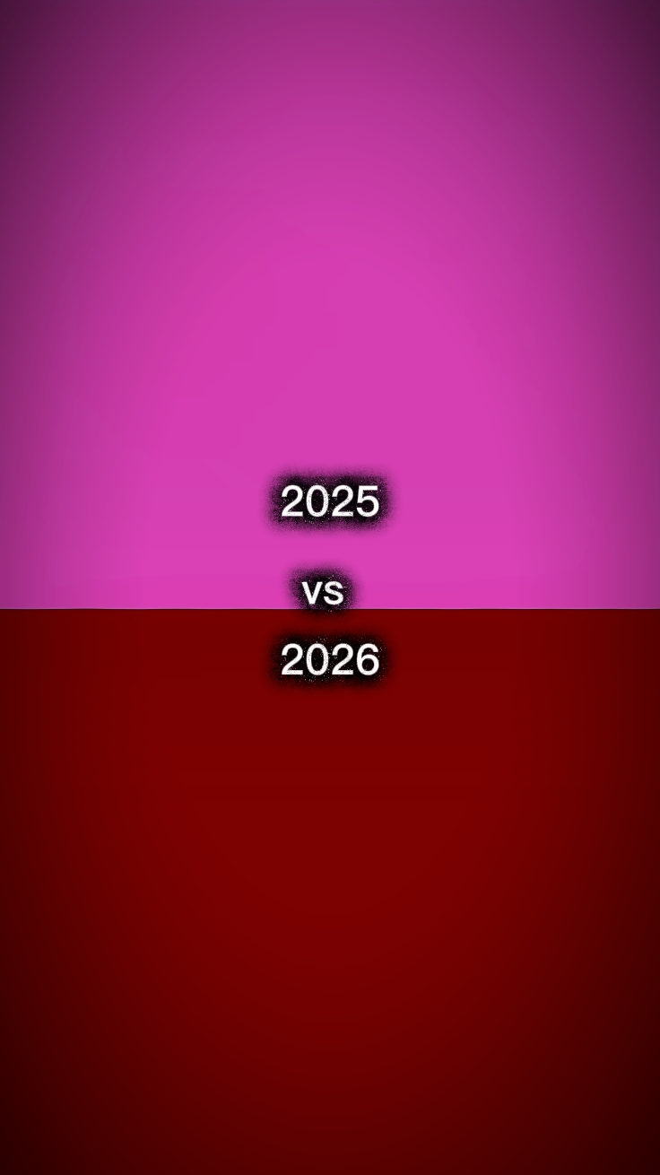 2025 vs 2026