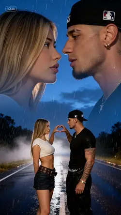 Rain photoshoot 