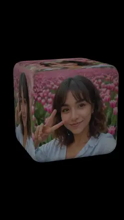 Il mio mondo chiuso in un cubo 3D