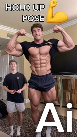 AI MUSCLE POSE💪