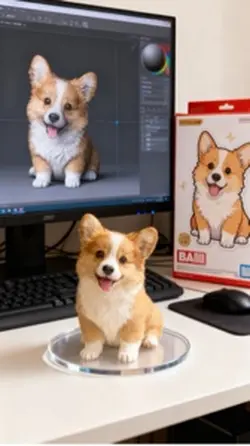 Mô hình Chó Con AI