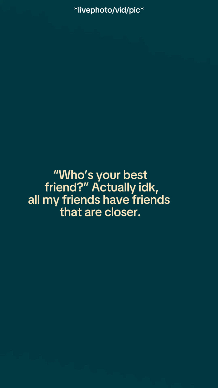 "Wer ist dein bester Freund?