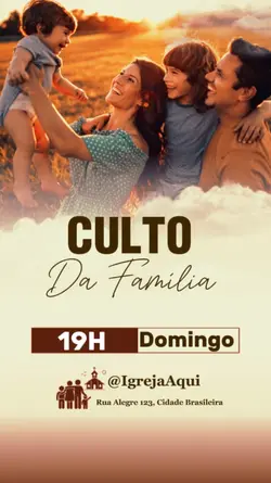 Culto família 
