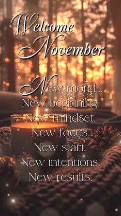 Welcome Novembe