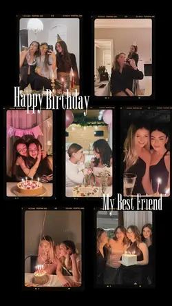 Birthday card friend