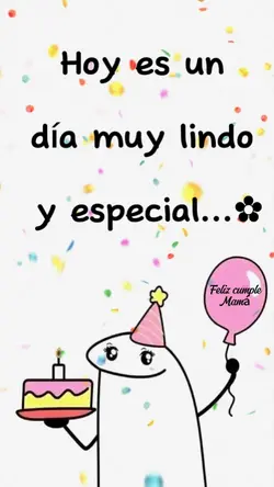 Feliz cumple Mamá