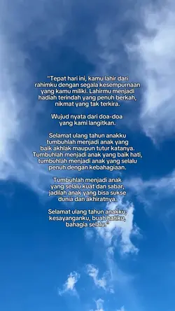 selamat ulang tahun