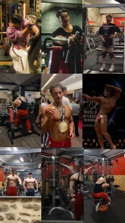 Collage video grid 9