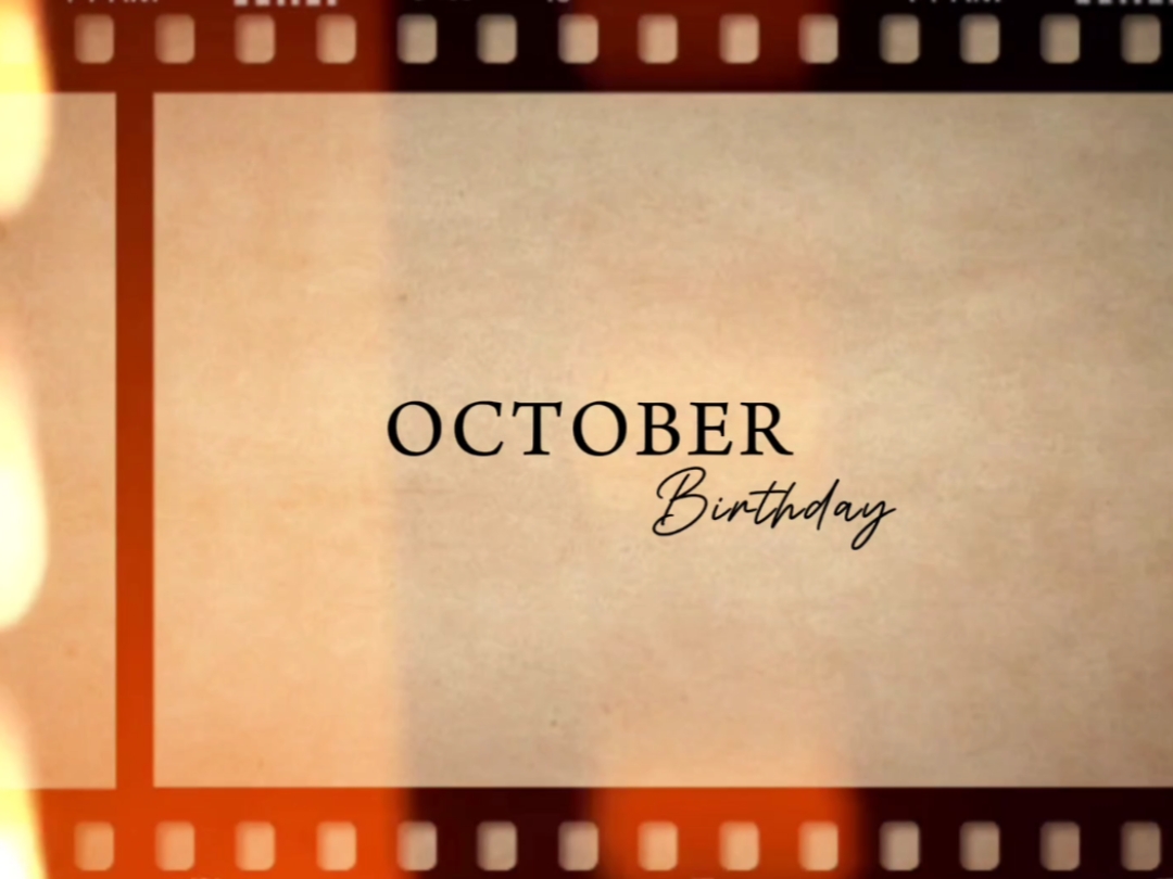 hello October 