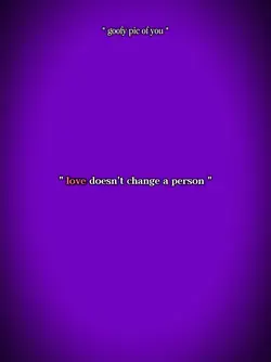 love doesn't change