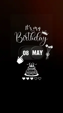 May 8Th My Birthday