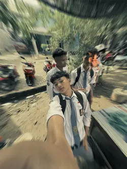 efek 0,5 blur kece 