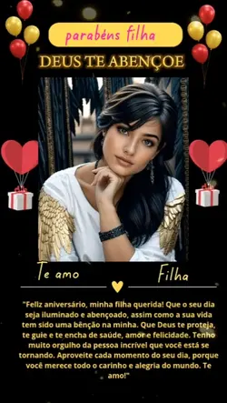 parabéns filha