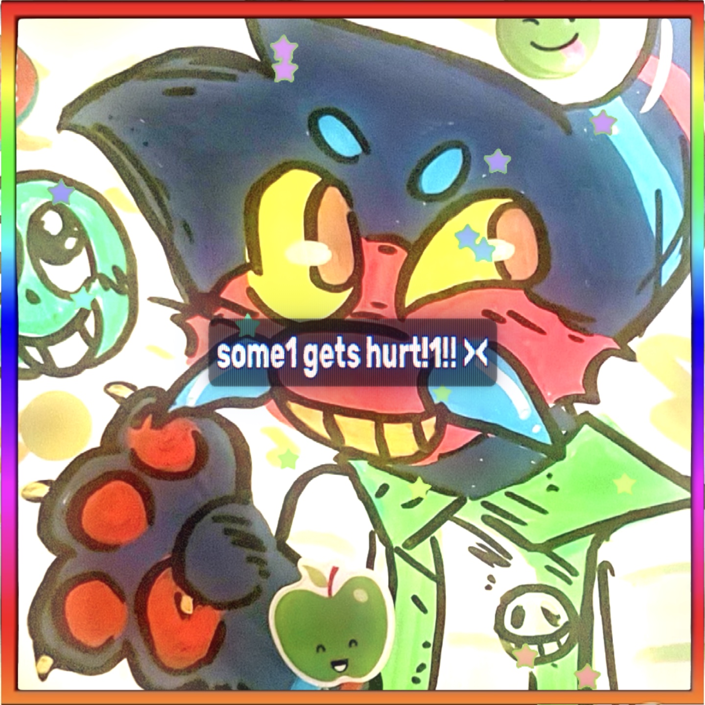 peringatan virus! > <