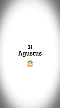 HBD 31 AGUSTUS 2024