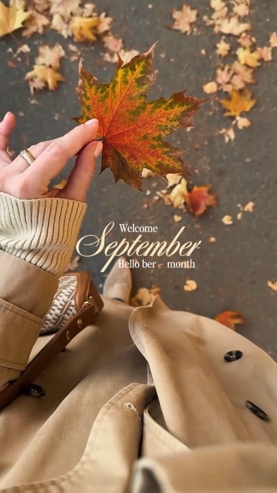 Bienvenido septiembre