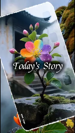 Rainbow flower