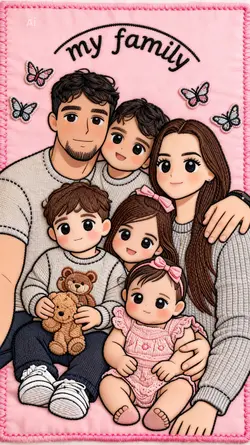 fabric pinky family