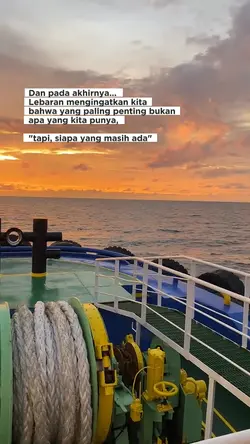 dan pada akhirnya