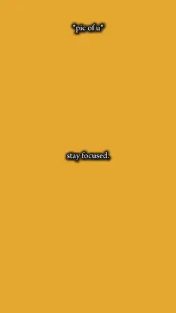 stay focused 