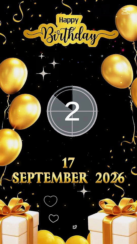 HBD 17 septembre 2026