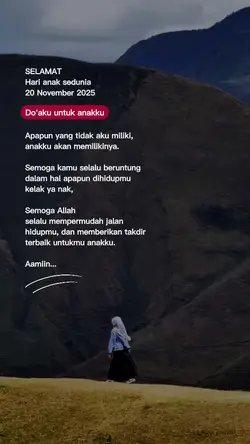 Selamat hari anak