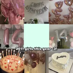 2011 girls this year