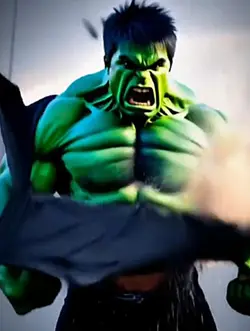 Foto jadi Hulk