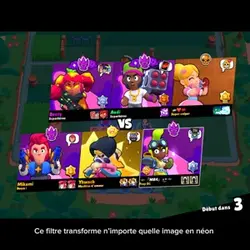 Filtre néon 