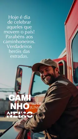 Parabéns caminhoneir