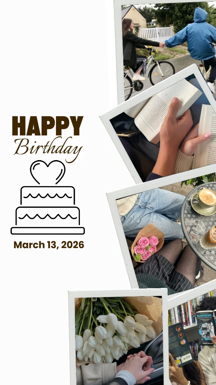 B'DAY 13 MARCH 