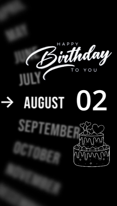 Birthday 02 August