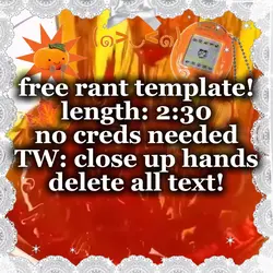 Free rant template!
