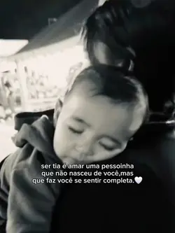 ser tia é amar