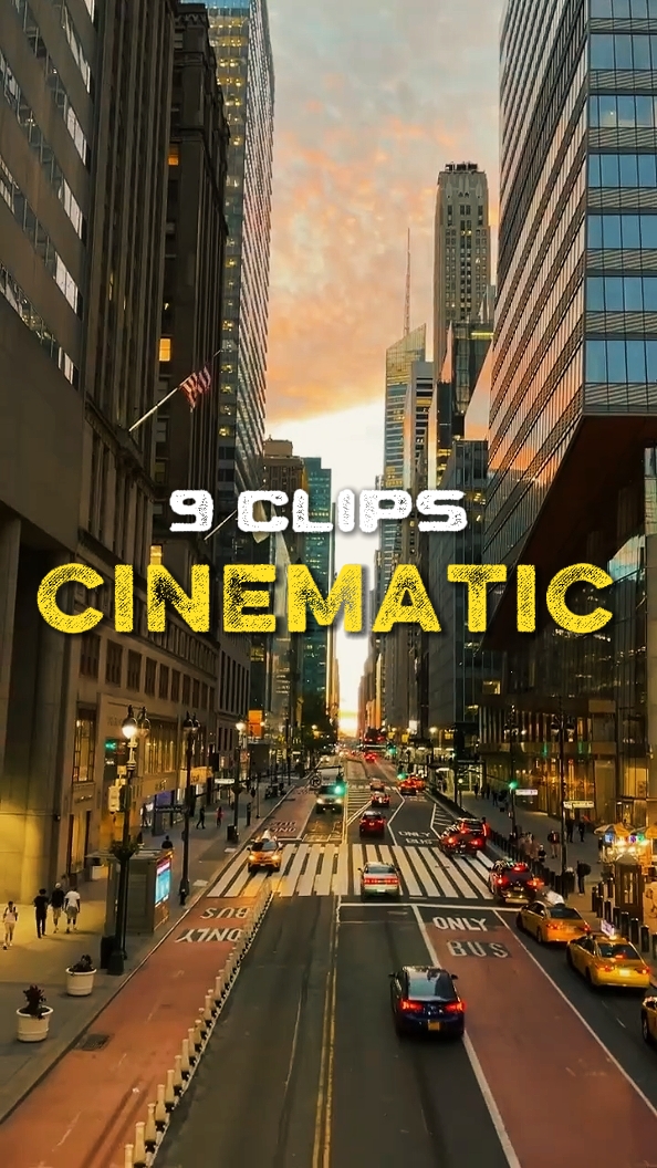 9 clips cinématiques 