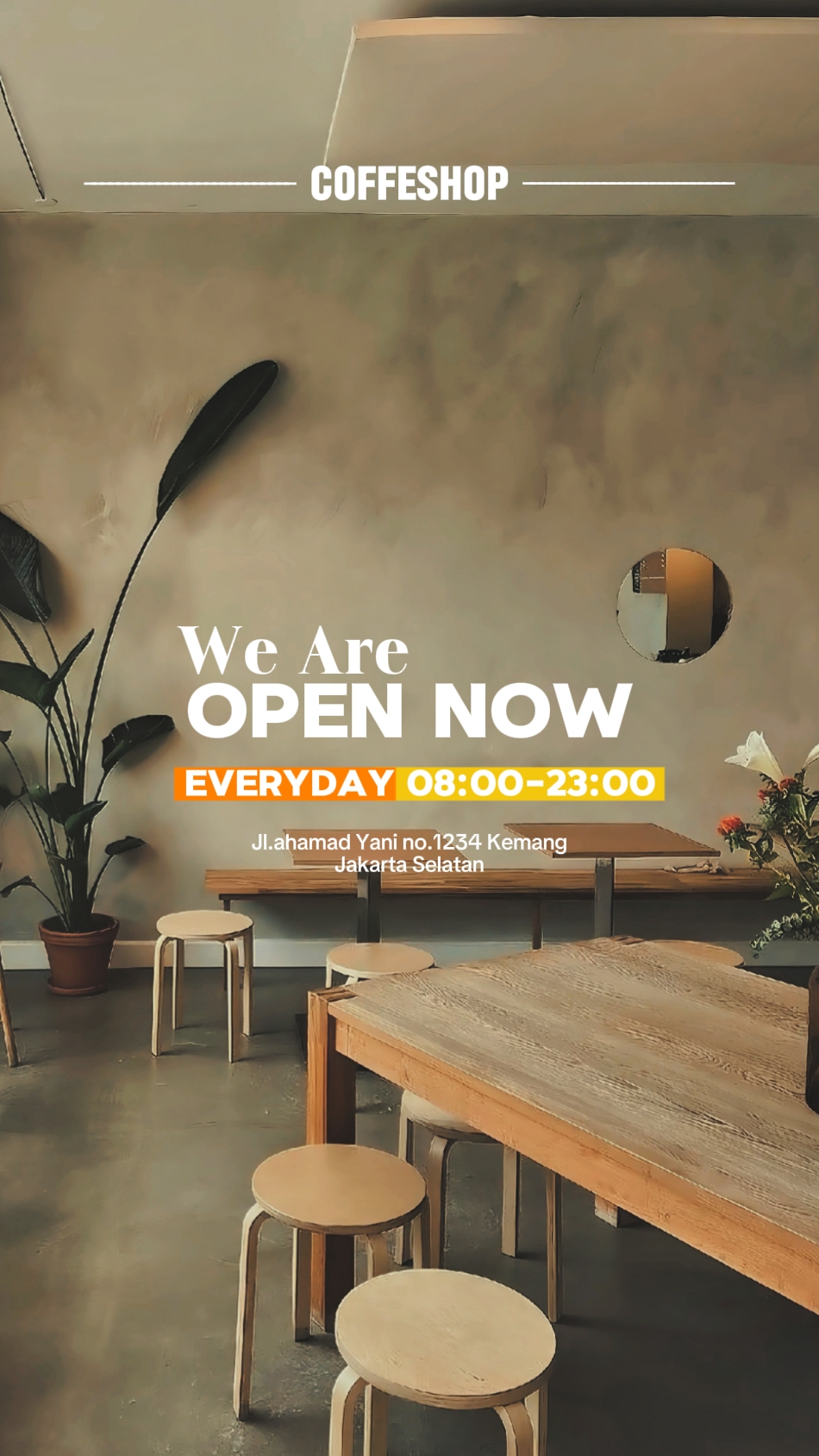 we are open 