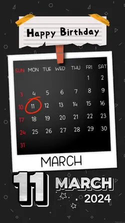 ULTAH 11 MARET