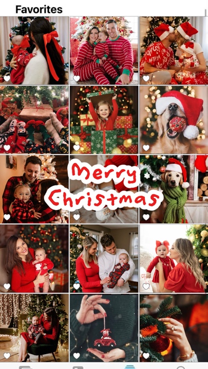 Colagem de natal