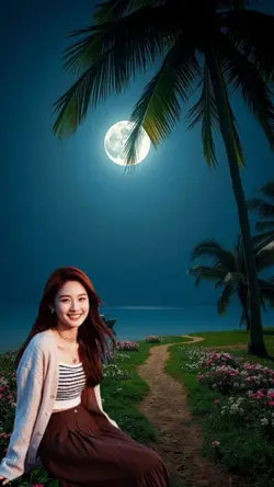 Moon background 