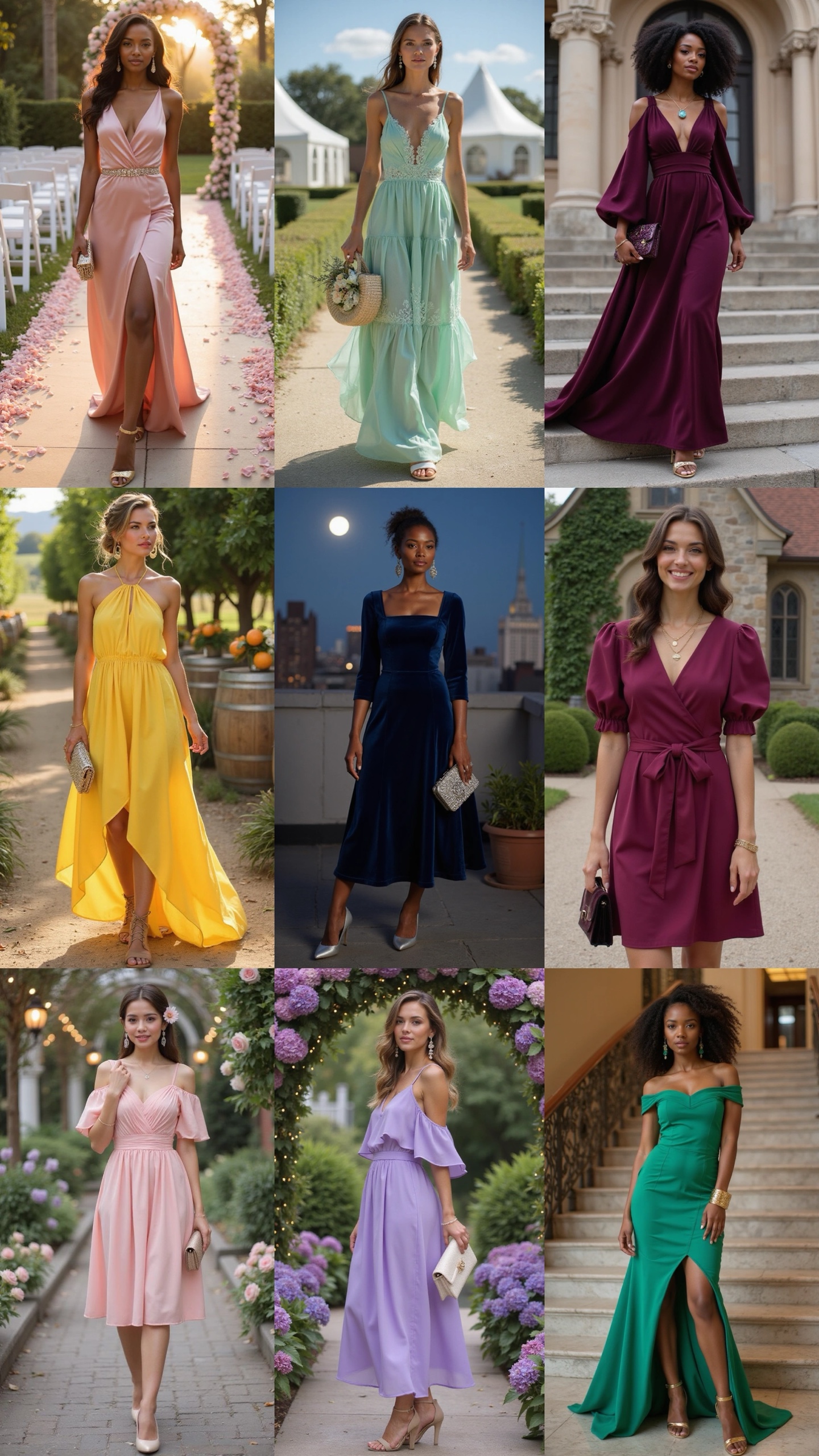 Wedding guests style