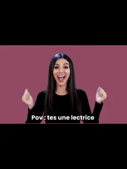 Tes une lectrice 