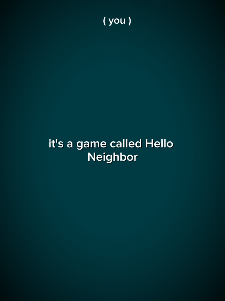 HELLO NEIGHBOUR 