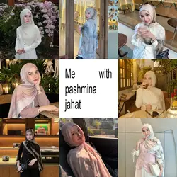 with pashmina jahat