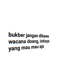 3:4 intinya yang mau