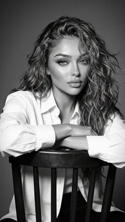 BW portrait