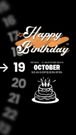 HBD 19 OCTOBER