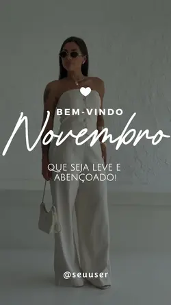 Bem-vindo Novembro
