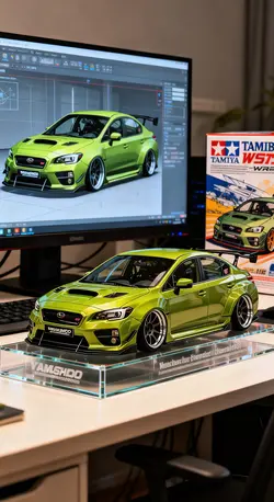 Car Miniatur 3D 