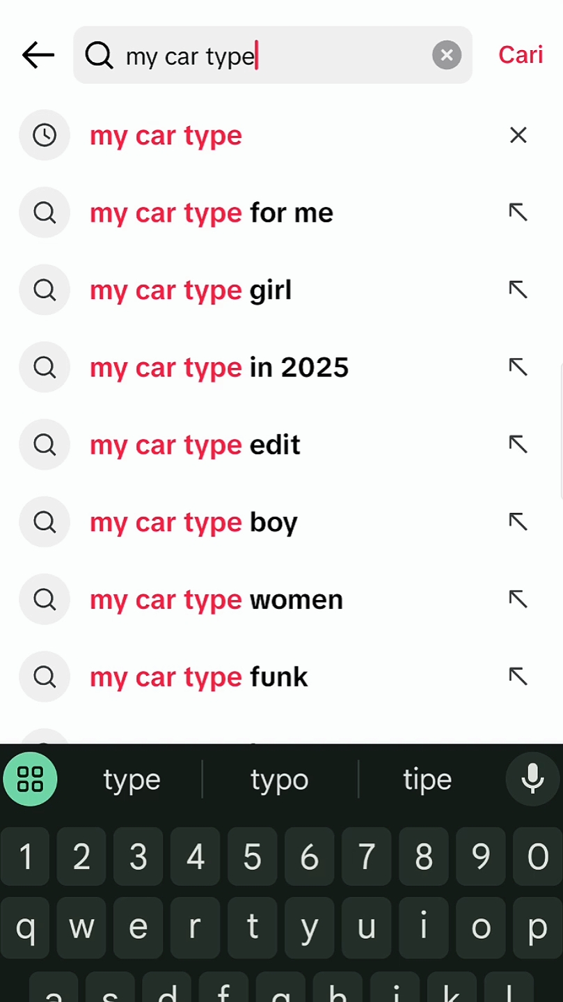 My Car Type